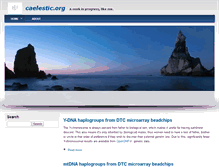 Tablet Screenshot of caelestic.com